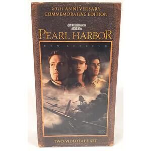 Sealed Pearl Harbor 60th Anniversary Commemorative Edition VHS 2-Tape Set